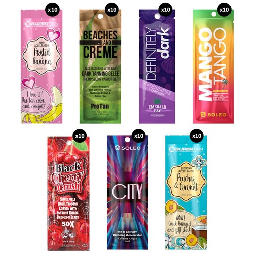 Mixed sunbed tanning - x,
