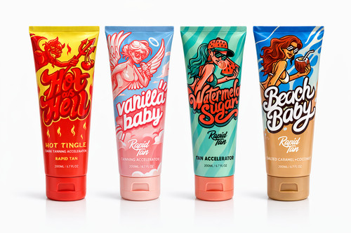 Rapid tan sun bed - sun, lotion