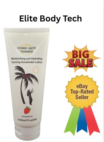 Sunbed tanning accelerator